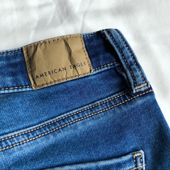 AE Super High Waisted Jegging Blue Vibe - Picture 5 of 6